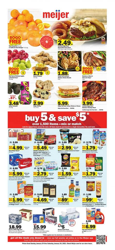 Meijer (KY) Weekly Ad Flyer January 24 to January 30