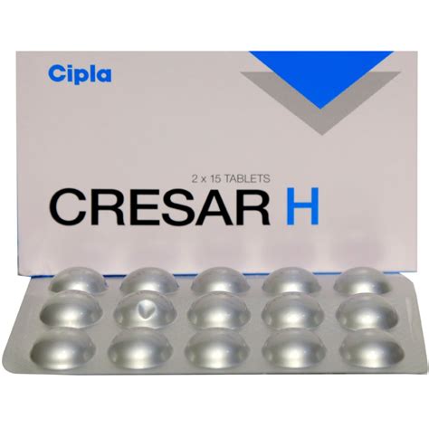 Telmisartan HCTZ Tablets | Cresar-H | Dosage | Side Effects