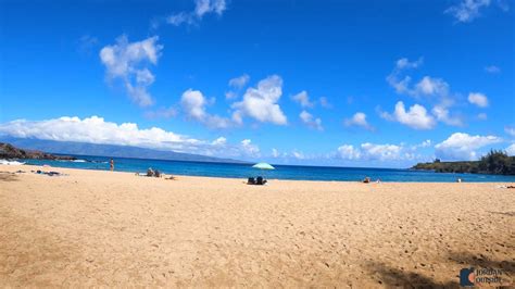 Snorkeling at Slaughterhouse Beach on the west side of Maui, Hawaii