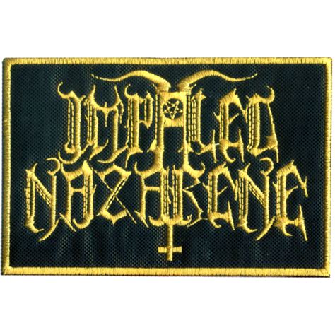 IMPALED NAZARENE Logo(Embroidered Patch) | Postarmagedon Metal ...