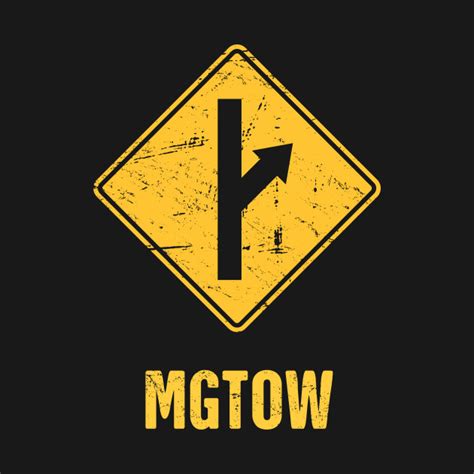 Distressed MGTOW Sign - Mgtow - T-Shirt | TeePublic