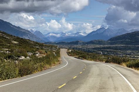 View of the the Klondike Highway in Yukon. Stock Photo - Image of colors, territory: 130739506