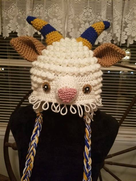 Crochet Goat Hat | Etsy