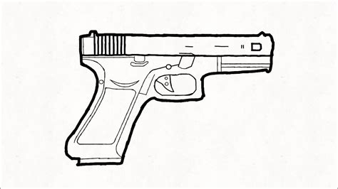 Glock 17 Outline