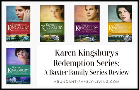 Abundant Family Living: The Redemption Series by Karen Kingsbury: A ...