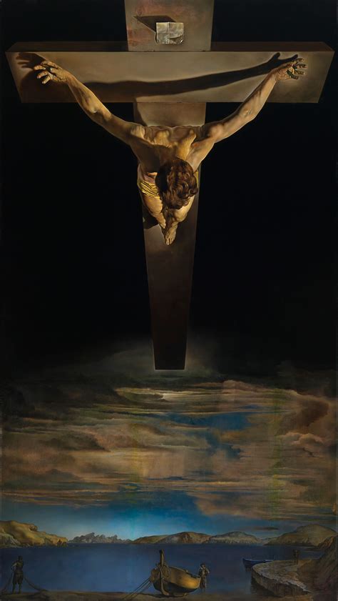 Salvador Dalí - Christ of Saint John of the Cross, 1951 | Trivium Art History