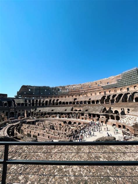 The Inside of the Roman Colosseum. Rome, Italy. | Colosseum, Rome ...