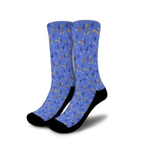 Sailor Uranus Symbols Sailor Moon Anime Custom Socks - LittleOwh | Moon shoes, Custom socks ...