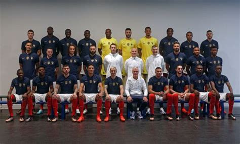 France Soccer Players Pose Official Squad Editorial Stock Photo - Stock ...