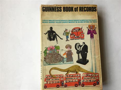 The Guinness Book of Records by Norris McWhirter, Ross McWhirter: Fair Hardcover (1969) 5th or ...