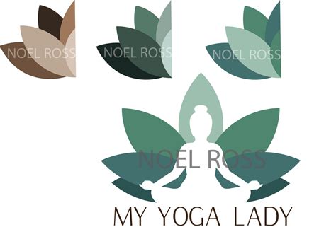 ArtStation - My Yoga Lady Logo Designs