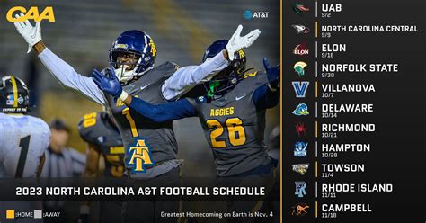 Nc A&T Football Schedule 2024 - Betsy Lucienne