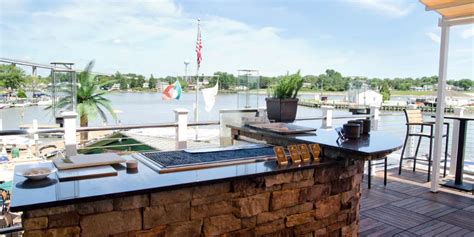 Chesapeake Inn is a bi-level canalside eatery that serves light fare on the deck & an upscale ...