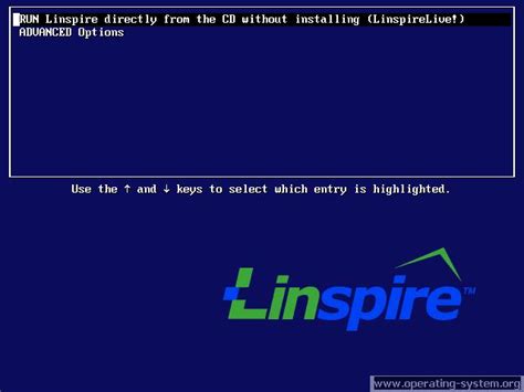 Operating System Screenshot: linux linspire linspire5live 01