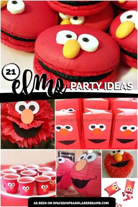 21 Fabulous Elmo Birthday Party Ideas - Spaceships and Laser Beams