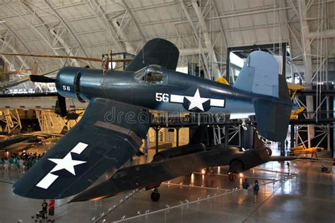 Chance Vought F4U Corsair / Air and Space Museum Editorial Image ...