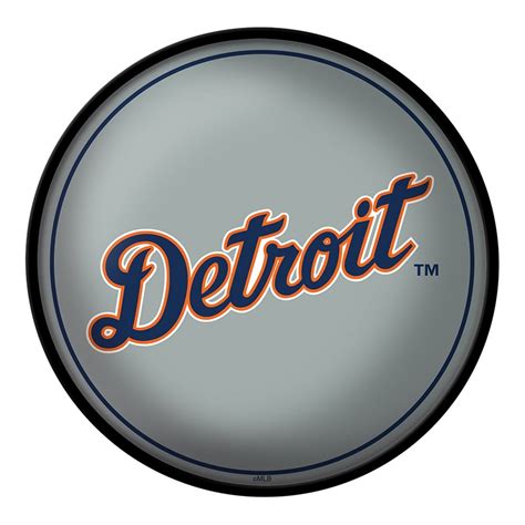 Detroit Tigers: Logo - Modern Disc Wall Sign - The Fan-Brand