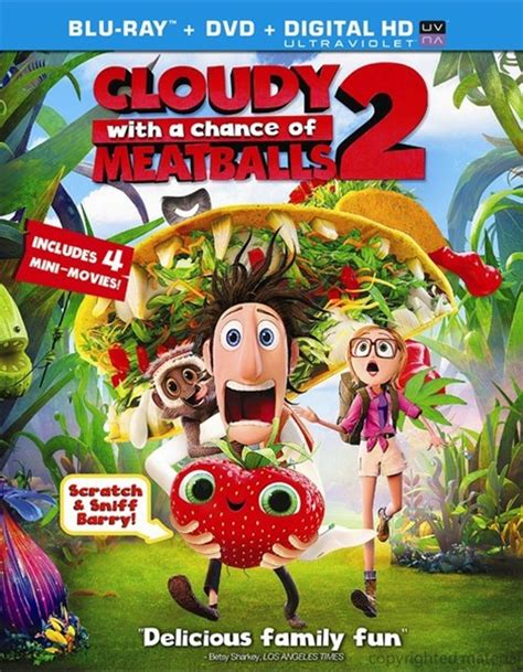 Cloudy With A Chance Of Meatballs 2 (Blu-ray + DVD + UltraViolet) (Blu-ray 2013) | DVD Empire