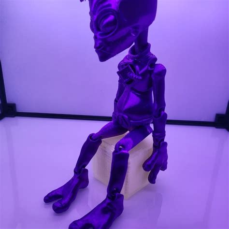 3d Printed Alien Figurine - Etsy