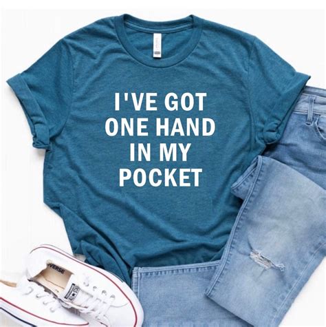 Ive Got One Hand in My Pocket Inspired by Alanis Morissettes - Etsy