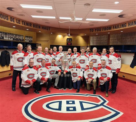 The 1993 Habs Stanley Cup team reunited last night : r/Habs