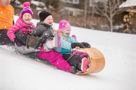 Classic 6ft Toboggan | Northern Toboggan Wooden Sleds | Handmade in MN ...