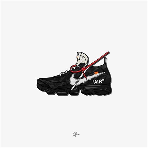 Off White Nike Vapormax #art #vapormax #offwhte #sneakersart #younmarxnike #nike #nikeart # ...