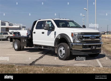 Fishers - Circa February 2023: Ford F-550 Super Duty Chassis Cab ...