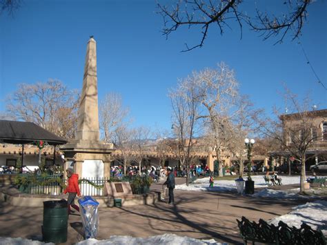 Santa Fe Plaza - Santa Fe, New Mexico