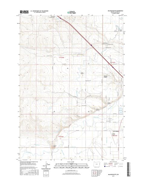 Malheur County Map