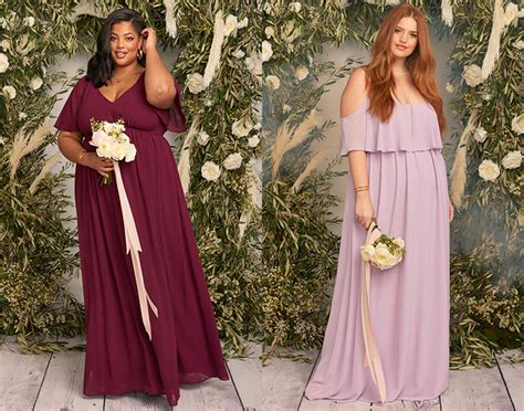 The Best Places to Shop for Plus Size Bridesmaids Dresses | Junebug Weddings