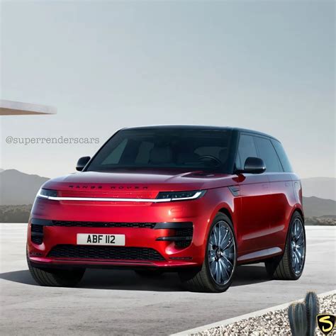 2024 Range Rover Sport EV Unofficially Revealed in Render Ahead of Land Rover's Timeline ...