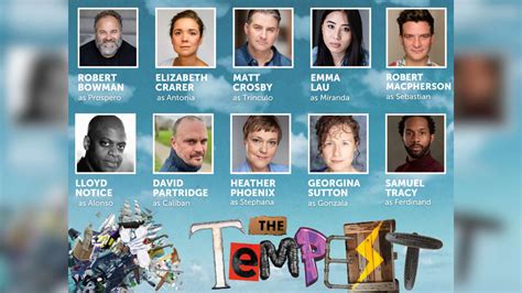 Wiltshire Creative Announce Full Cast And Creative Team For The Tempest ...