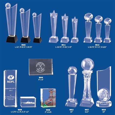 Crystal Trophies, Crystal Business Award Trophy, Manufacturer, India