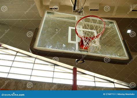 Indoor basketball hoop stock image. Image of inside, indoors - 2768713