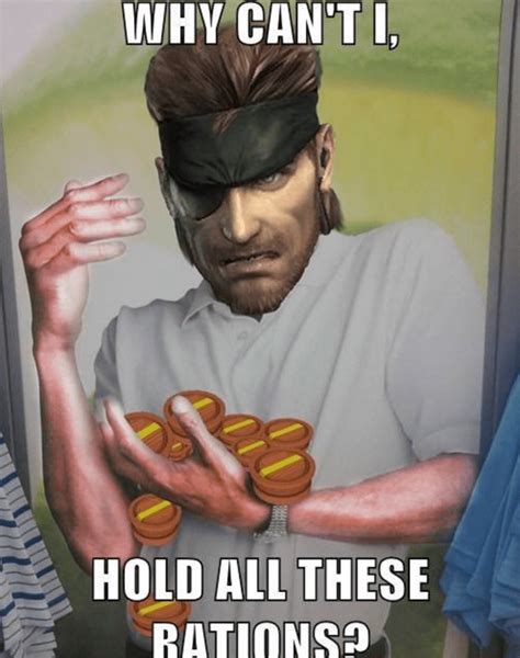 48 Memes to Celebrate 34 Years of Solid Snake - Gaming Gallery | eBaum ...