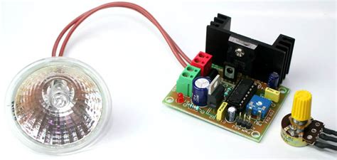 PWM Halogen Lamp Dimmer - Electronics-Lab.com