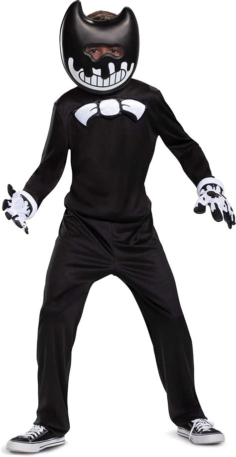 Amazon.com: Child's Bendy & The Ink Machine Ink Bendy Costume: Clothing