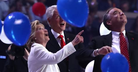 Hillary Clinton: Bill Clinton and Nominee Play With Balloons | TIME