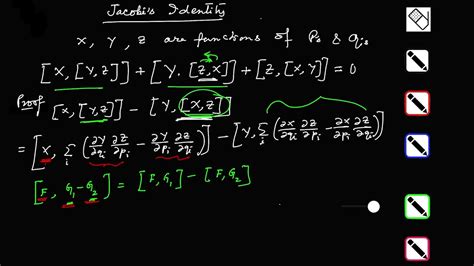 Poisson Brackets and Jacobi’s Identity || Classical Mechanics - YouTube