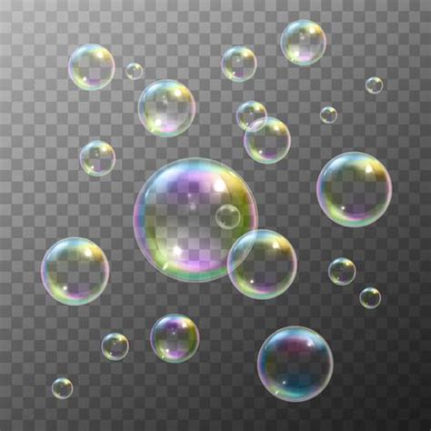 Soap Bubbles Set 462186 Vector Art at Vecteezy