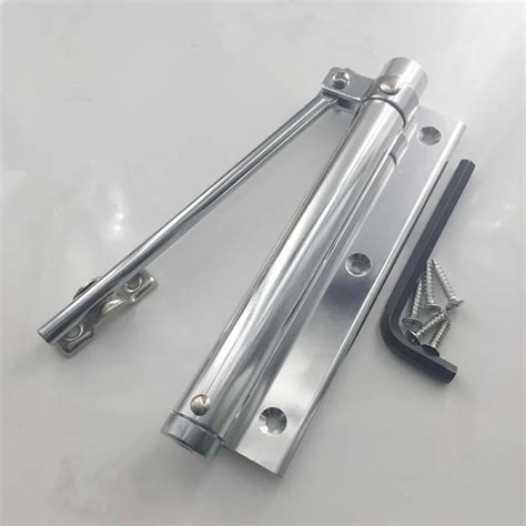 Light Hydraulic Door Closer Adjustable Hidden Door Spring hinge Automatic Closing Fire Rated ...