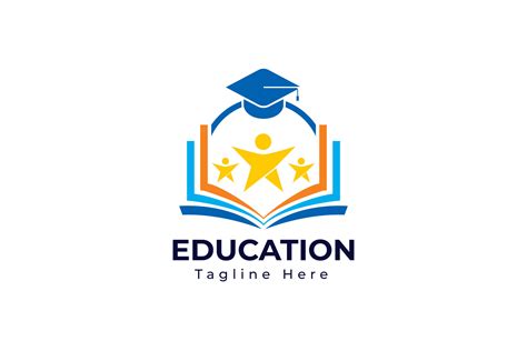 Education Logo Icon Design Graphic by SVG Moon · Creative Fabrica