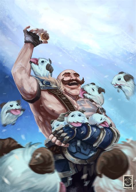 League of Legends: Braum by Ariss18 on DeviantArt