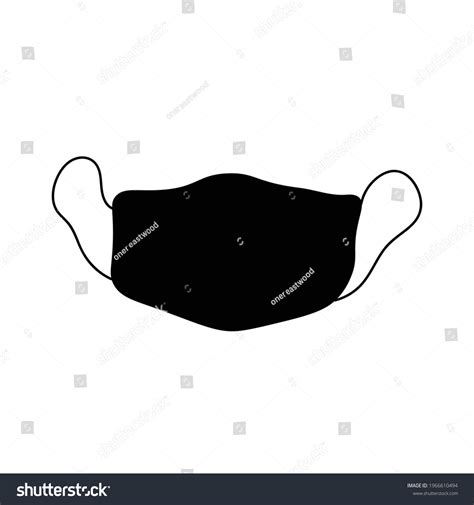 Surgical Mask Vector Illustration Image Stock Vector (Royalty Free) 1966610494 | Shutterstock