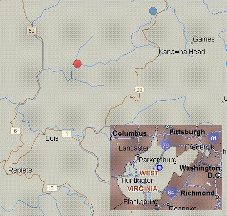 Little Kanawha River Map