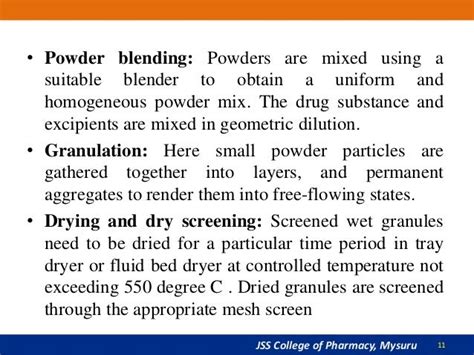 Tablet manufacturing process