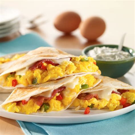 Breakfast Quesadillas Recipe | Land O’Lakes