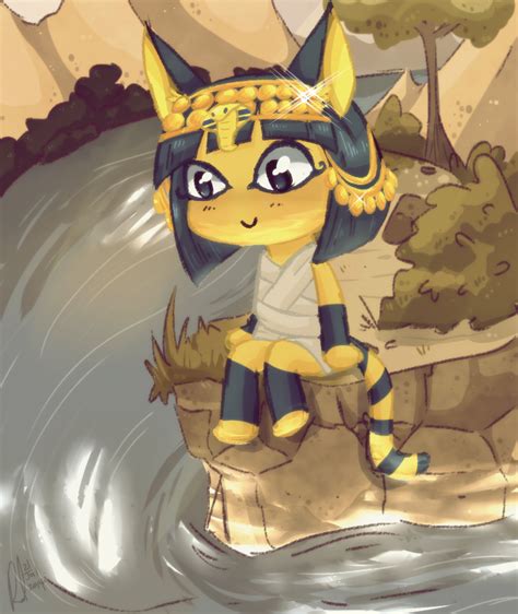 Ankha by bluberi-raccoon on DeviantArt