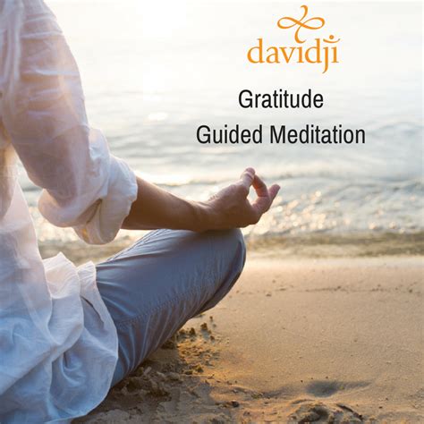 Gratitude Guided Meditation - davidji Meditation Academy